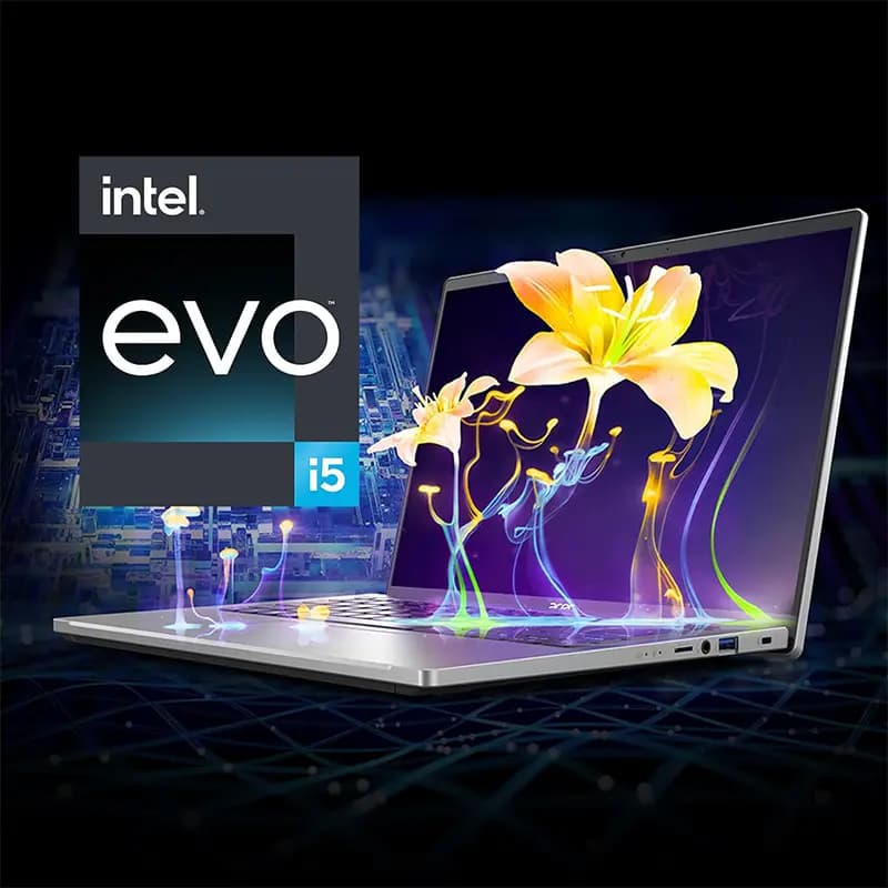 لپ تاپ 14 اینچی ایسر مدل Swift Go SFG14 14 Ultra7 16GB 1TB SSD Intel Arc