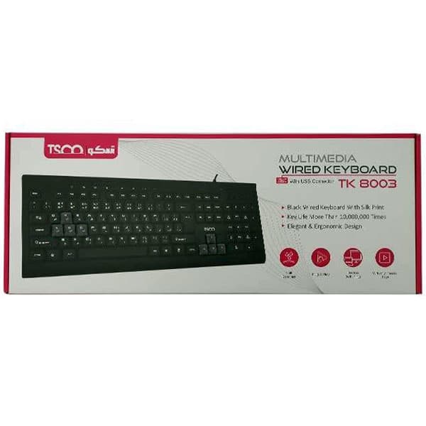 کیبورد تسکو مدل TK 8003