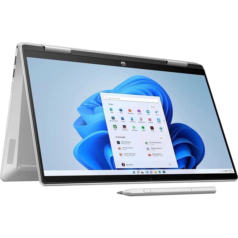لپ تاپ 14 اینچی اچ پی مدل Pavilion X360 14T EK000 i7 16GB 1TB SSD Iris Xe