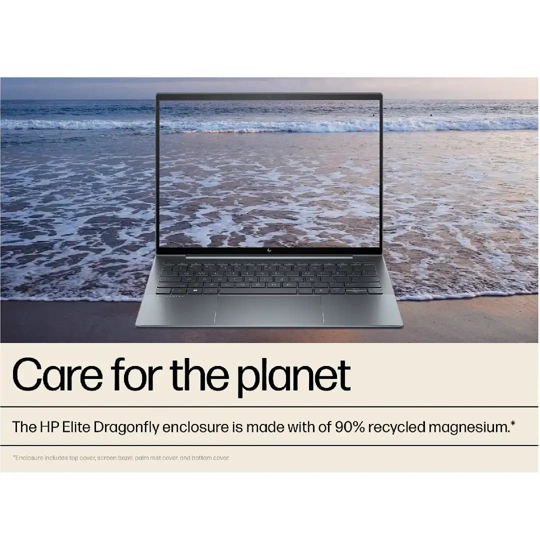 لپ تاپ 13.5 اینچی اچ پی مدل HP Dragonfly G4 i7 32GB 1TB SSD Intel Iris Xe