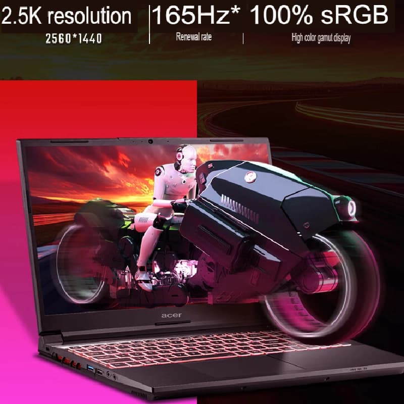 لپ تاپ 15.6 اینچی ایسر مدل ACER SHADOW SH15-51 i7 16GB 1TB SSD 8GB RTX4060