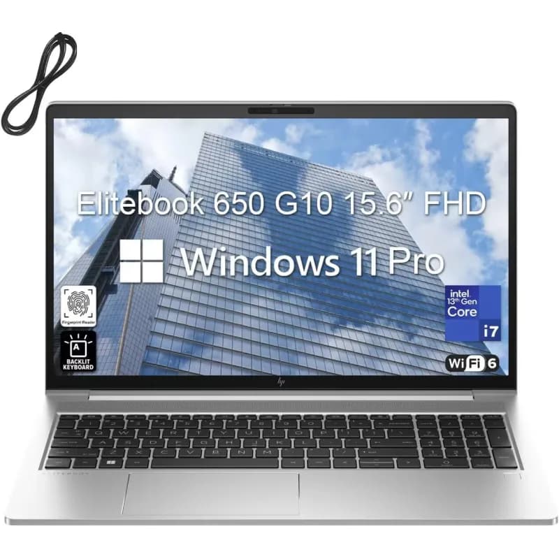 لپ تاپ 15.6 اینچی اچ پی مدل EliteBook 650 G10 i7 16GB 512GB Intel