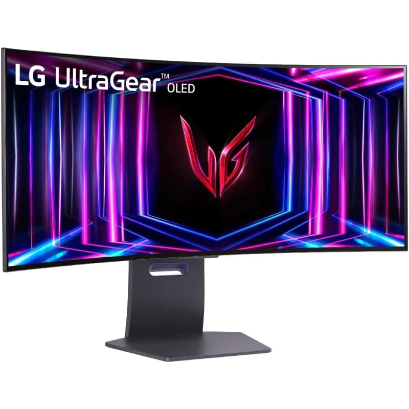 مانیتور مخصوص بازی ال جی مدل LG 34GS95QE-B سایز 34 اینچ منحنی
