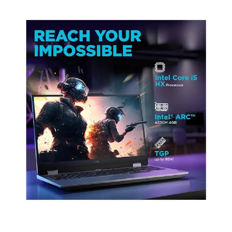 لپ تاپ 15.6 اینچی لنوو مدل LOQ i5 16GB 512GB SSD 4GB Intel Arc A530M