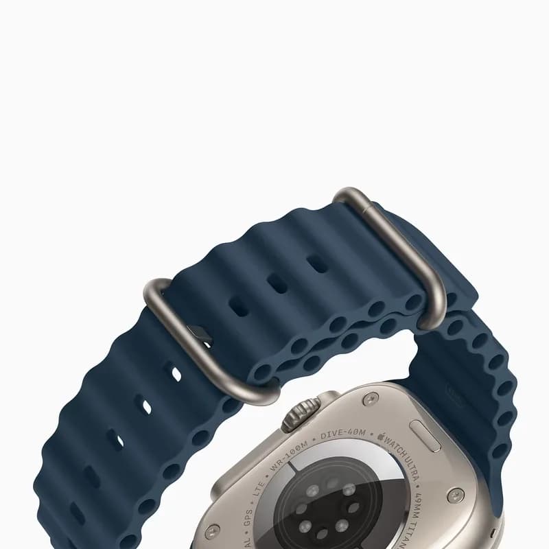 اپل واچ سری Ultra 2 Titanium Case Ocean Band 49mm