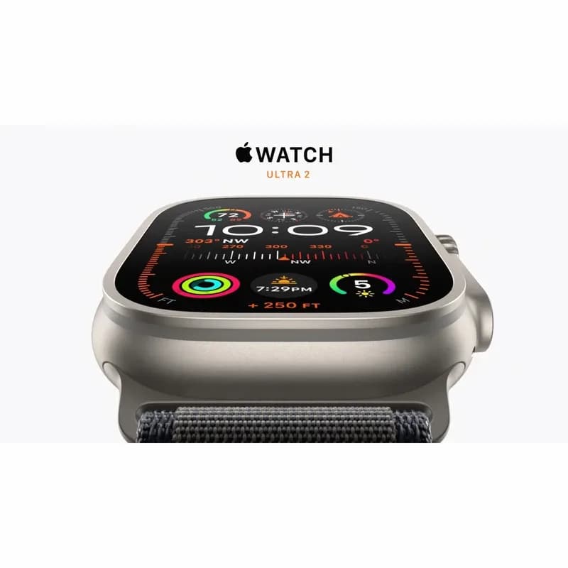 اپل واچ سری Ultra 2 Titanium Case Ocean Band 49mm