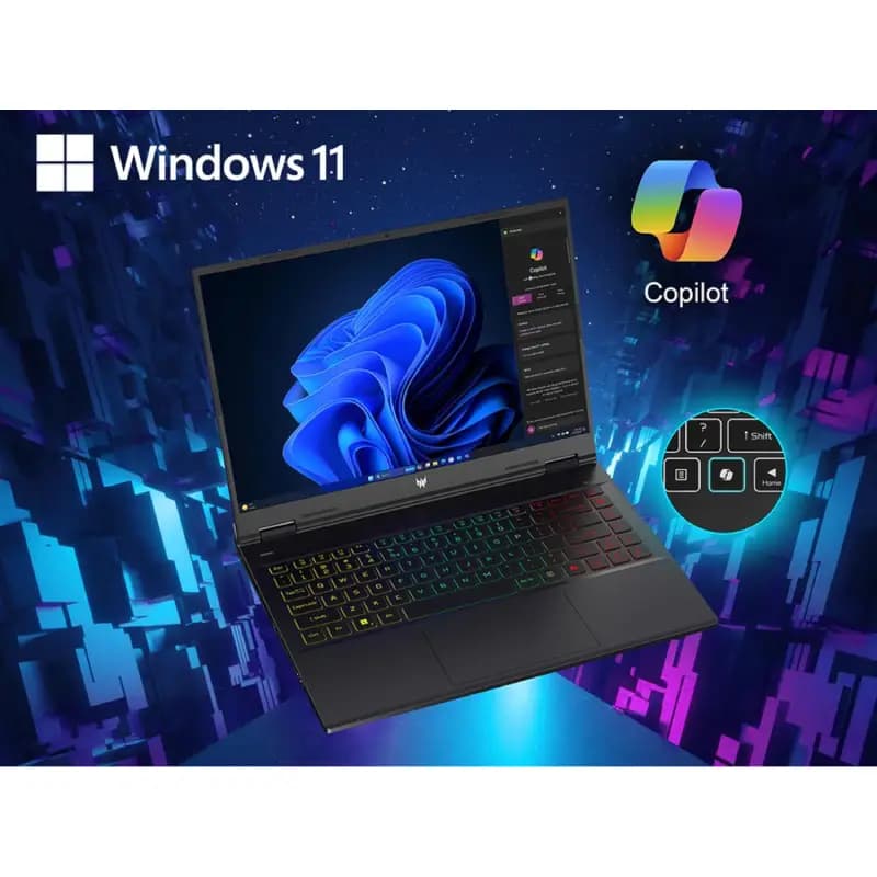 لپ تاپ 14.5 اینچی ایسر مدل ACER Predator Helios Neo 14 Core Ultra 7 16GB 1TB SSD 8GB RTX4060