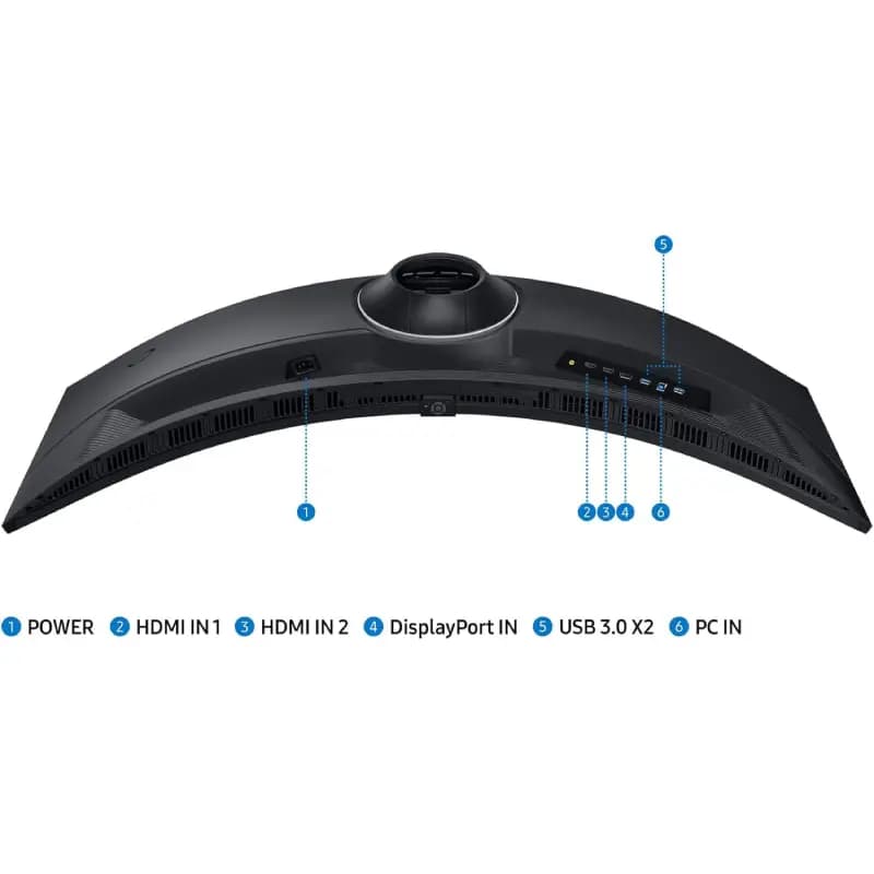 مانیتور  گیمینگ منحنی سامسونگ مدل SAMSUNG Odyssey G95SC G9 سایز 49 اینچ