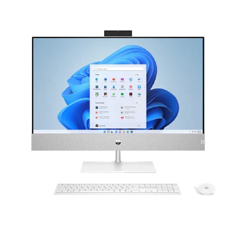 کامپیوتر آل این وان اچ پی 23.8 اینچی مدل HP AIO 24-CA2187NH i5 8GB 512GB RTX3050