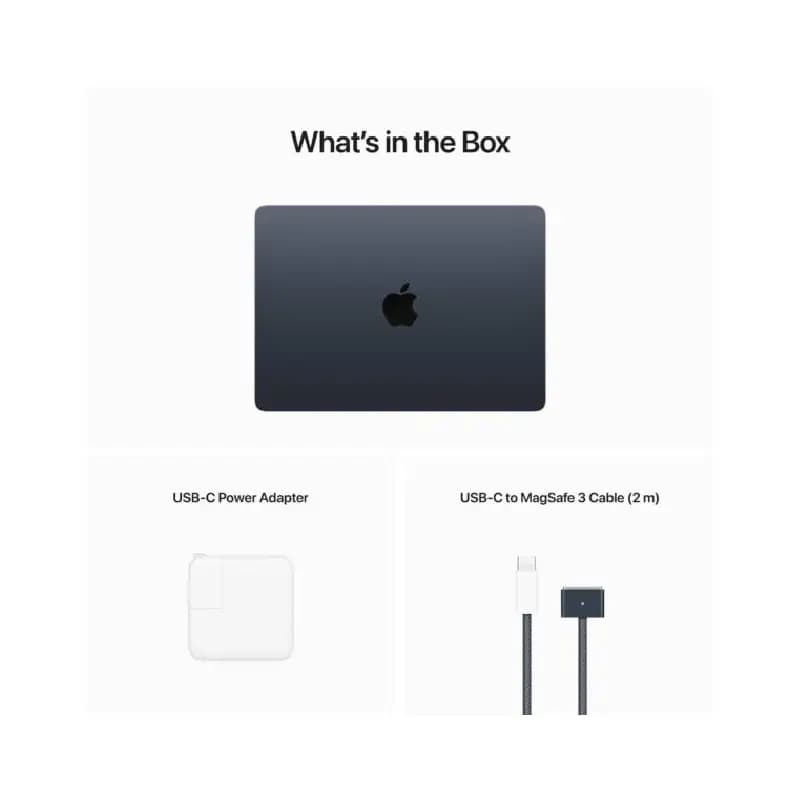 لپ تاپ 13 اینچی اپل مدل MacBook Air MC8G4 M3 16GB 256GB SSD