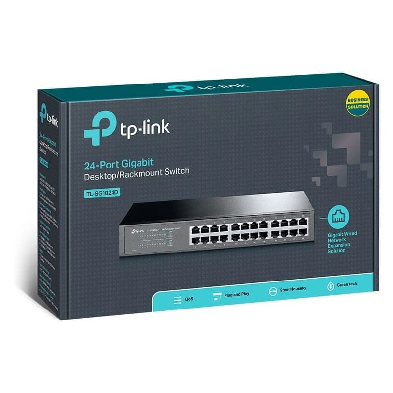 سوئیچ شبکه 24 پورت تی پی لینک مدل SG1024D