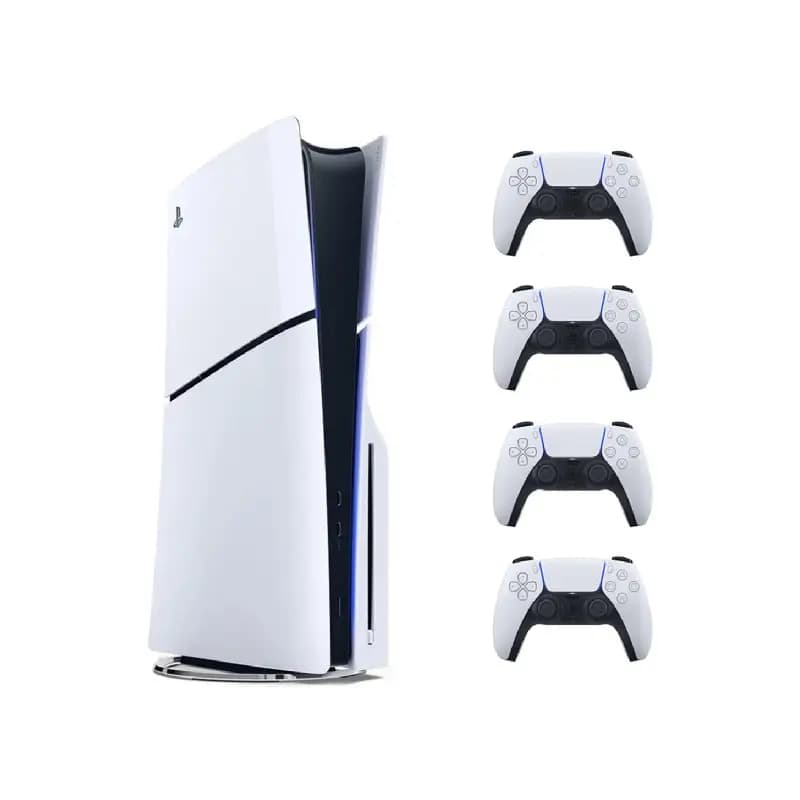 کنسول بازی سونی پلی استیشن 5 استاندارد PS5 ظرفیت 825 گیگابایت به همراه سه دسته اضافه