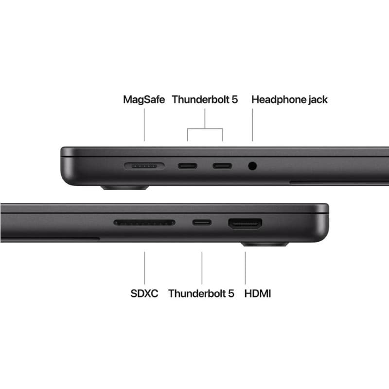 لپ تاپ 16 اینچی اپل مدل MacBook Pro MX313 M4 MAX 48GB 1TB SSD