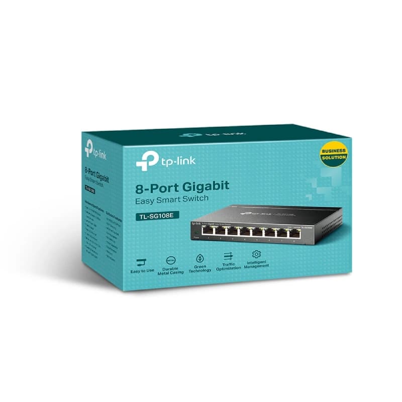 سوئیچ شبکه 8 پورت تی پی لینک مدل SG108E