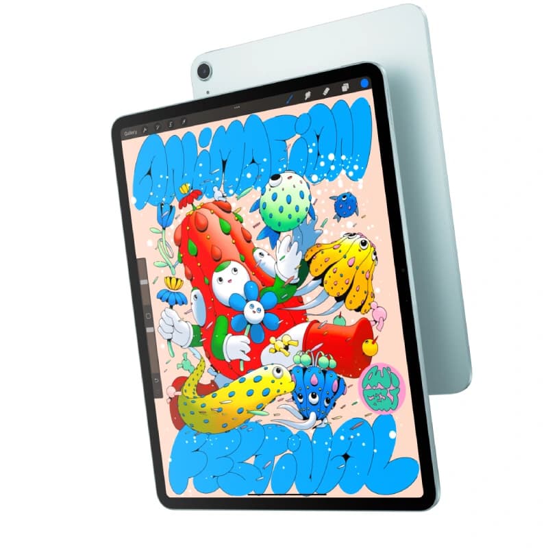 تبلت 11 اینچی اپل مدل iPad Air 6th 2024 M2 Wi-Fi ظرفیت 256 گیگابایت و رم 8 گیگابایت