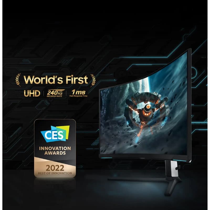 مانیتور منحنی گیمینگ 32 اینچی سامسونگ مدل Odyssey Neo G8 LS32BG850NMXUE