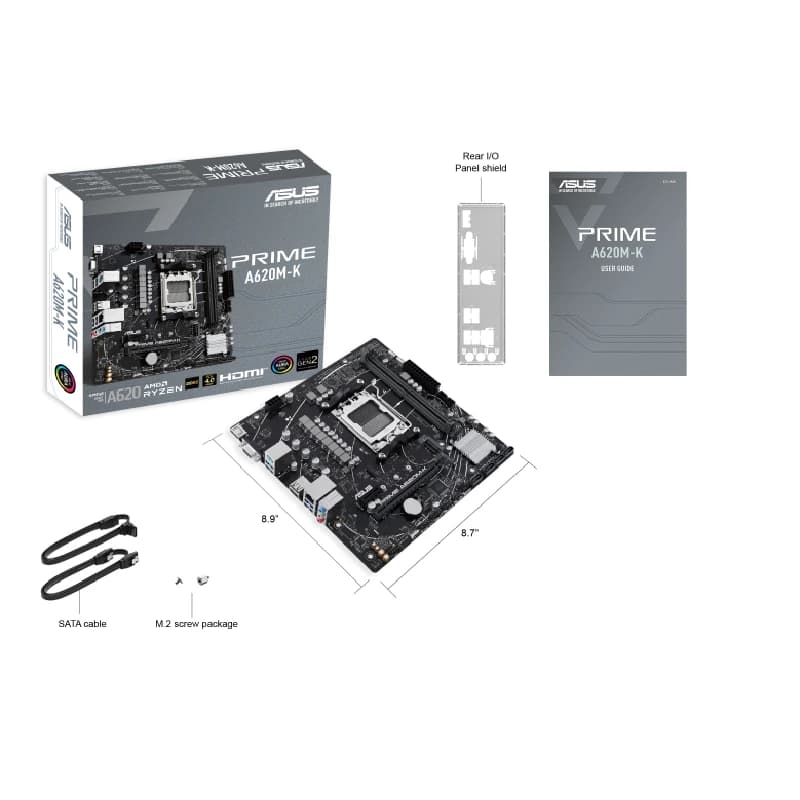 مادربرد ایسوس مدل Prime A620M-K DDR5