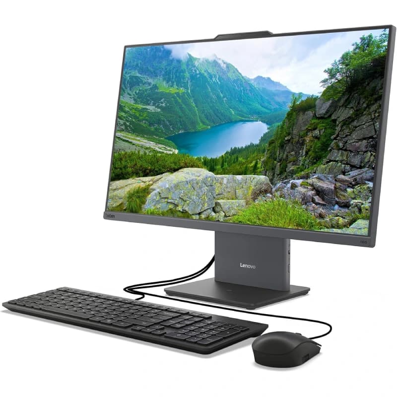 کامپیوتر آل این وان لنوو 24 اینچی مدل Lenovo IdeaCenter i5 8GB RAM 512GB SSD Intel UHD Graphics