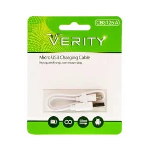 کابل میکرو یو اس بی Verity CB3125 A 20cm