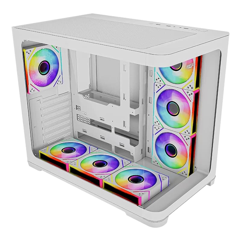 کیس کامپیوتر گیمینگ اوست مدل GT-AQ18-MW