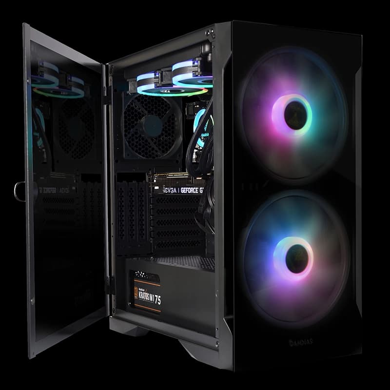 کیس کامپیوتر گیمینگ گیمدیاس مدل APOLLO E2 ELITE