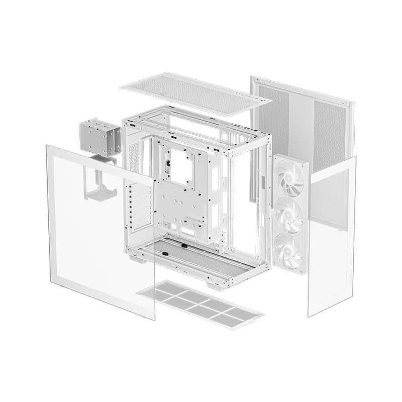 کیس کامپیوتر گیمینگ دیپ کول مدل CH780WH