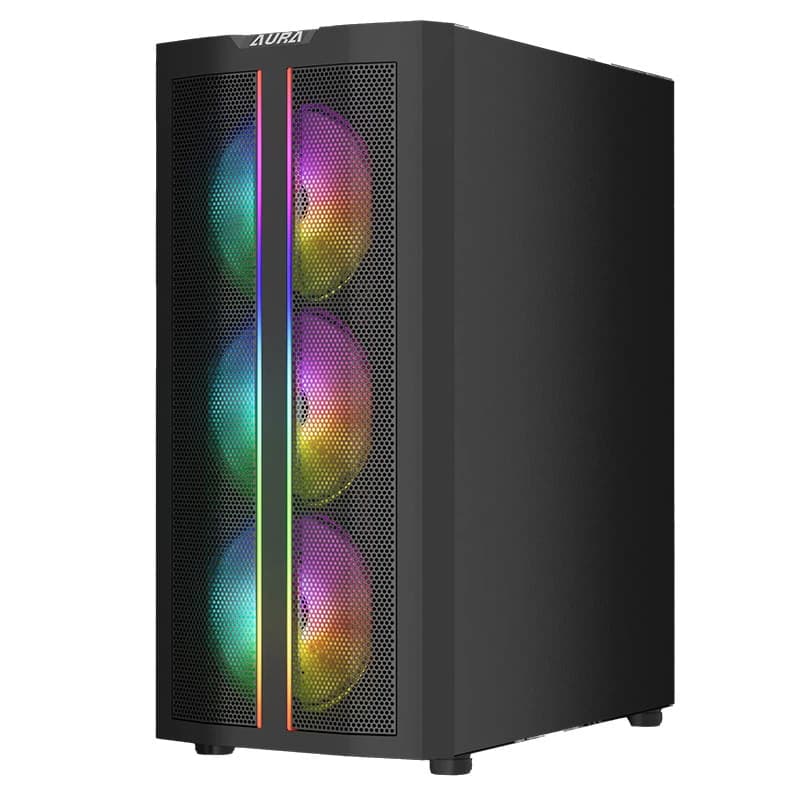 کیس کامپیوتر گیمینگ گیمدیاس مدل AURA GC3 ELITE