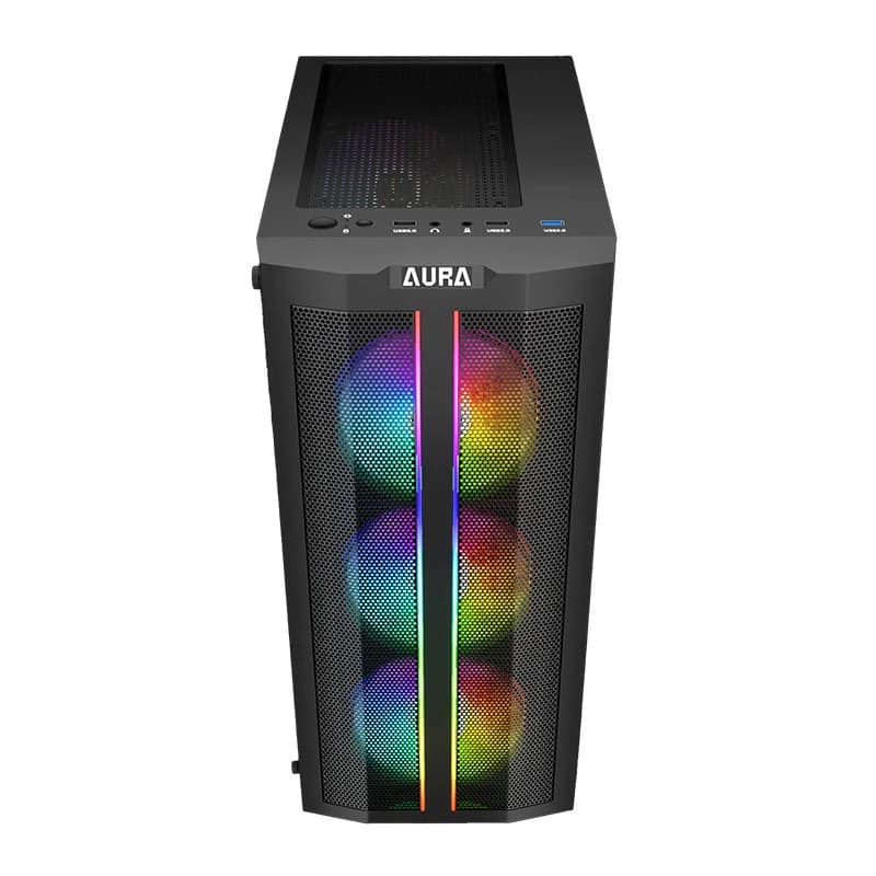 کیس کامپیوتر گیمینگ گیمدیاس مدل AURA GC3 ELITE