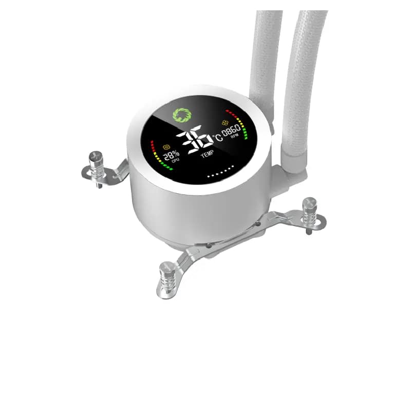 خنک کننده پردازنده مایع گیممکس مدل IceBurg 360 Digital WH