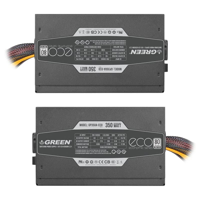 پاور کامپیوتر گرین مدل GP350A-ECO