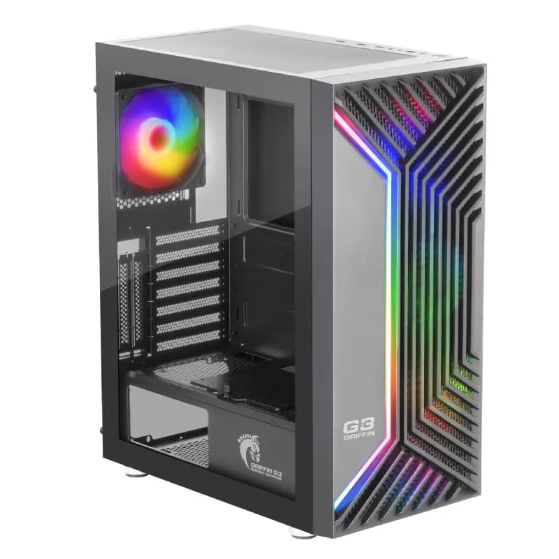 کیس کامپیوتر گیمینگ گرین مدل GRIFFIN G3 Plus