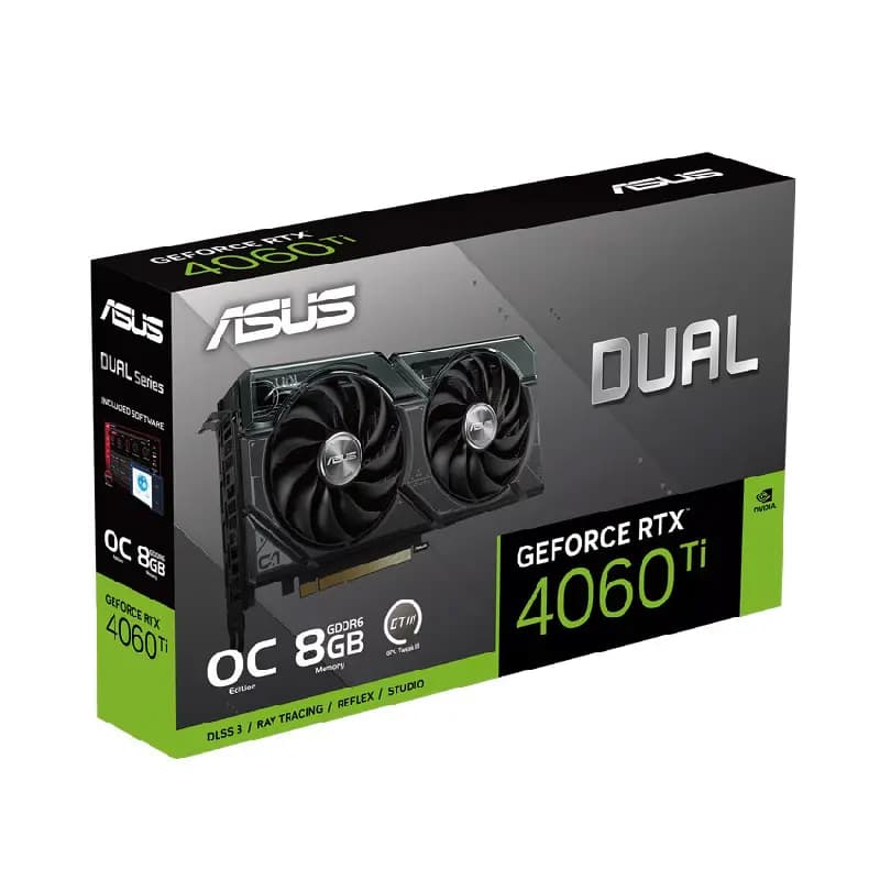 کارت گرافیک ایسوس مدل Dual GeForce RTX 4060 Ti OC Edition 8GB GDDR6
