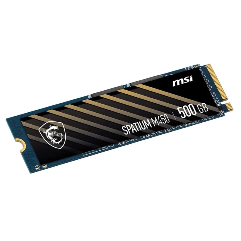 حافظه اس اس دی اینترنال ام اس ای مدل MSI SPATIUM M450 M.2 با ظرفیت 500 گیگابایت
