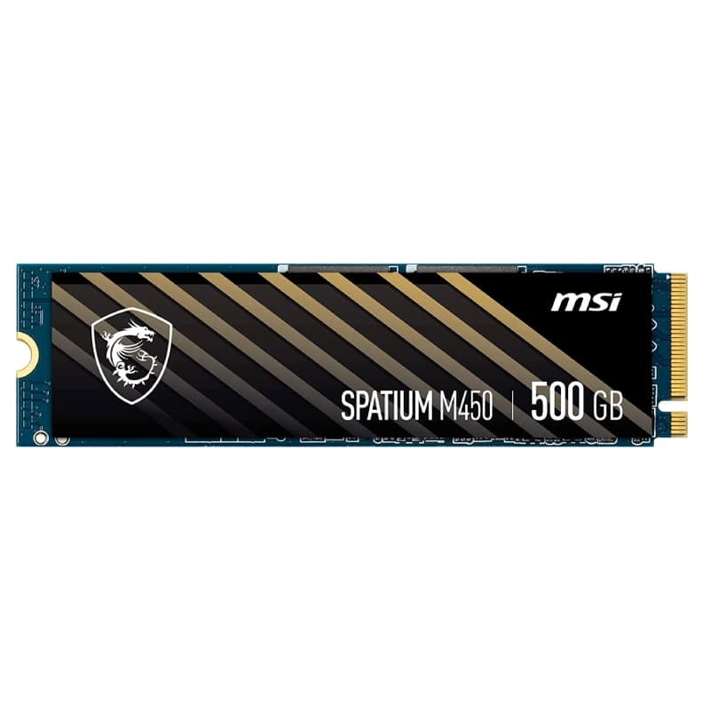 حافظه اس اس دی اینترنال ام اس ای مدل MSI SPATIUM M450 M.2 با ظرفیت 500 گیگابایت