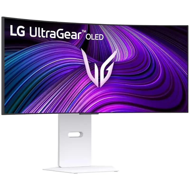مانیتور مخصوص بازی ال جی مدل LG 34GX90SA-W سایز 34 اینچ منحنی