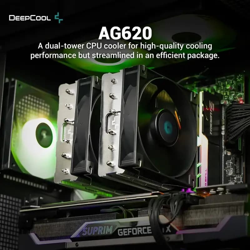 خنک کننده پردازنده دیپ کول مدل GAMMAXX AG620