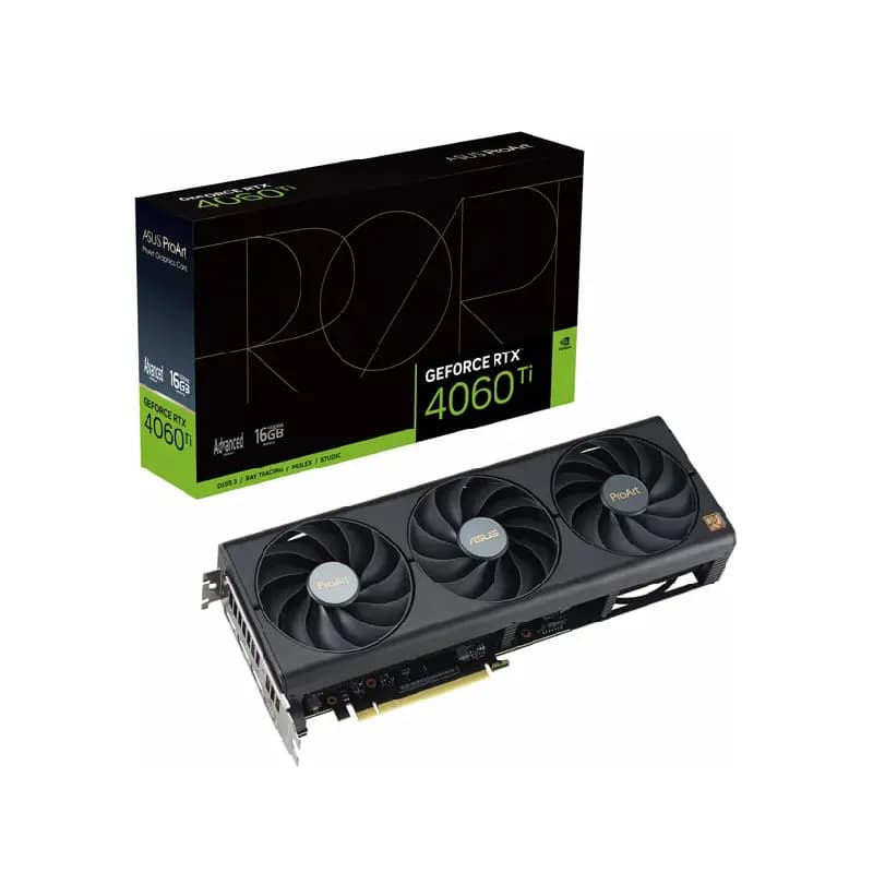 کارت گرافیک ایسوس مدل ProArt RTX 4060 Ti Advanced Edition 16GB GDDR6
