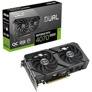 کارت گرافیک ایسوس مدل Dual GeForce RTX 4070 SUPER EVO OC Edition 12GB GDDR6X