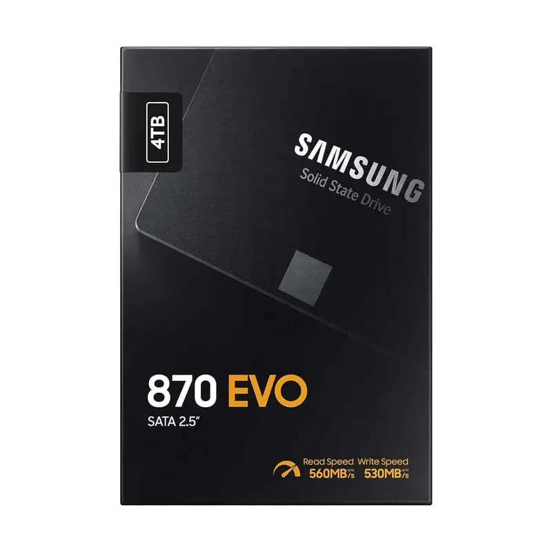 حافظه اس اس دی اینترنال سامسونگ مدل Samsung EVO 870 با ظرفیت 4 ترابایت