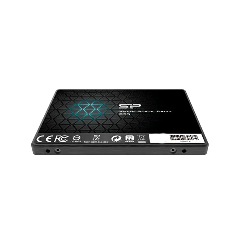 حافظه اس اس دی اینترنال سیلیکون پاور مدل Slim S55 با ظرفیت 120 گیگابایت