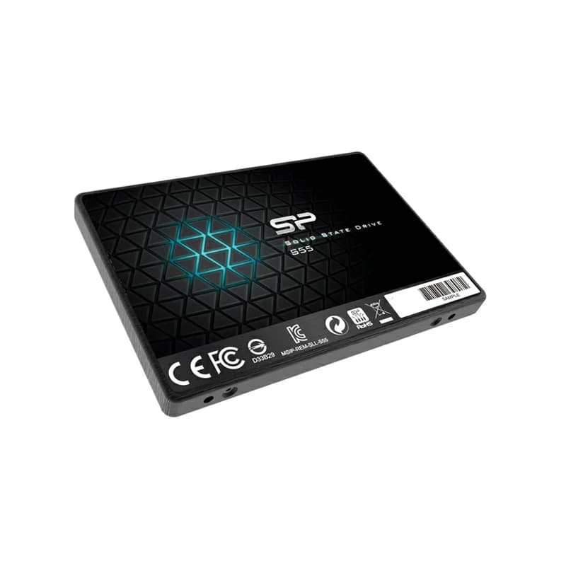حافظه اس اس دی اینترنال سیلیکون پاور مدل Slim S55 با ظرفیت 120 گیگابایت