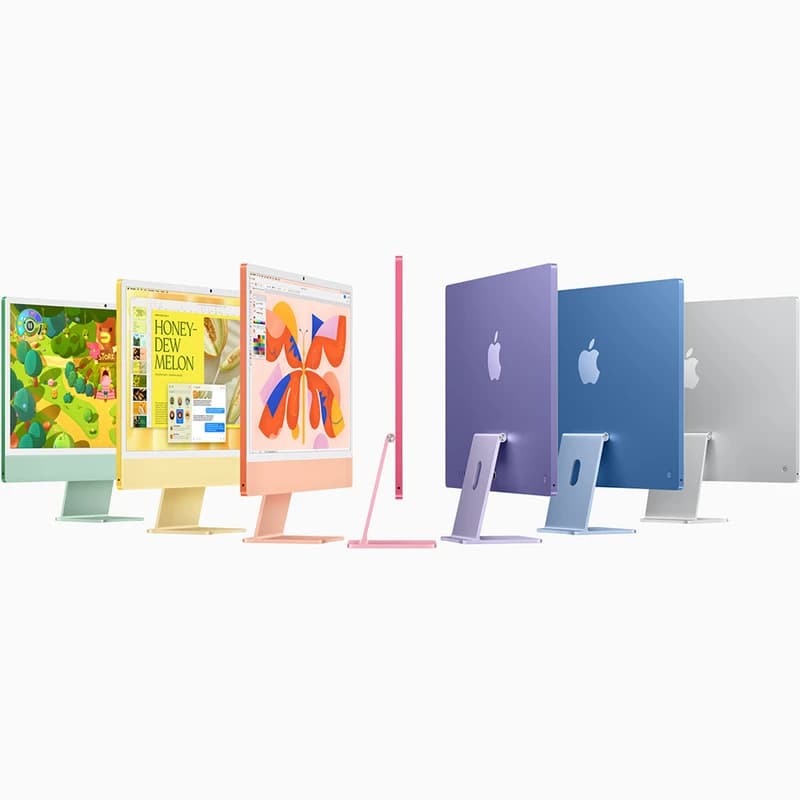 کامپیوتر آل این وان اپل 24 اینچی مدل iMac MWUF3 M4 16GB RAM 256GB SSD