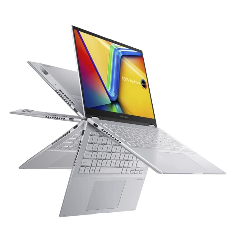 لپ تاپ 14 اینچی ایسوس مدل VivoBook S 14 FLIP TP3402VA i7 16GB RAM 512GB SSD Intel Iris Xe Graphics