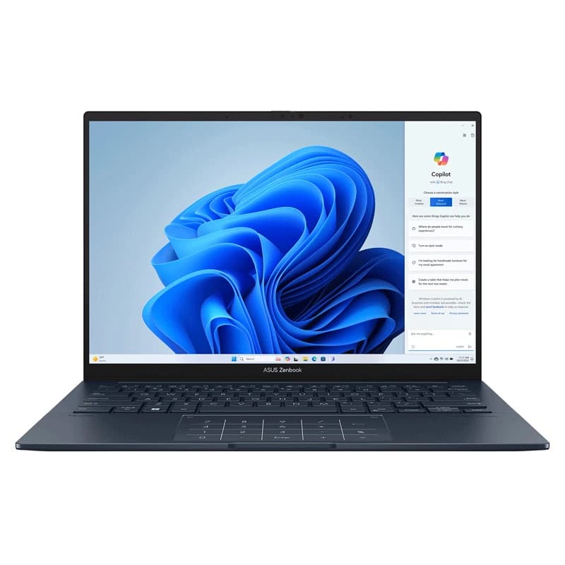لپ تاپ 14 اینچی ایسوس مدل Zenbook 14 UX3405CA Core Ultra 9 32GB 1TB SSD Intel Arc