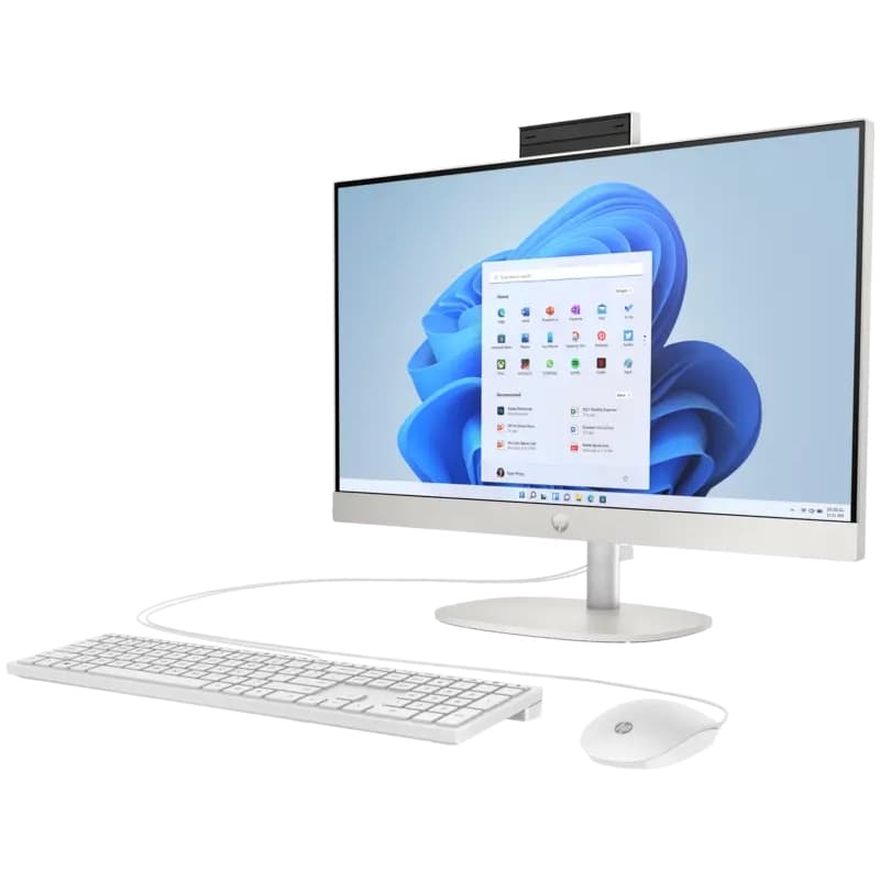 کامپیوتر آل این وان اچ پی ۲۴ اینچی مدل AIO 24-CR0009L i7 16GB 512GB SSD Intel Iris Xe Graphics