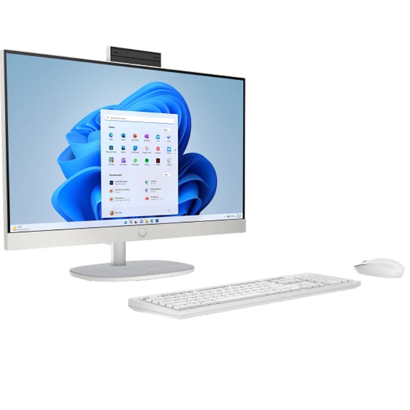 کامپیوتر آل این وان اچ پی ۲۴ اینچی مدل AIO 24-CR0009L i7 16GB 512GB SSD Intel Iris Xe Graphics