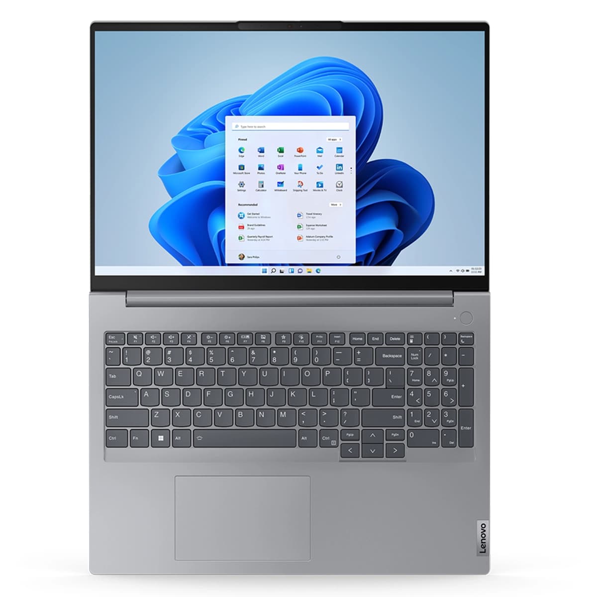 لپ تاپ 16 اینچی لنوو مدل ThinkBook 16 G6 i7 16GB 1TB SSD Intel Iris Xe Graphics