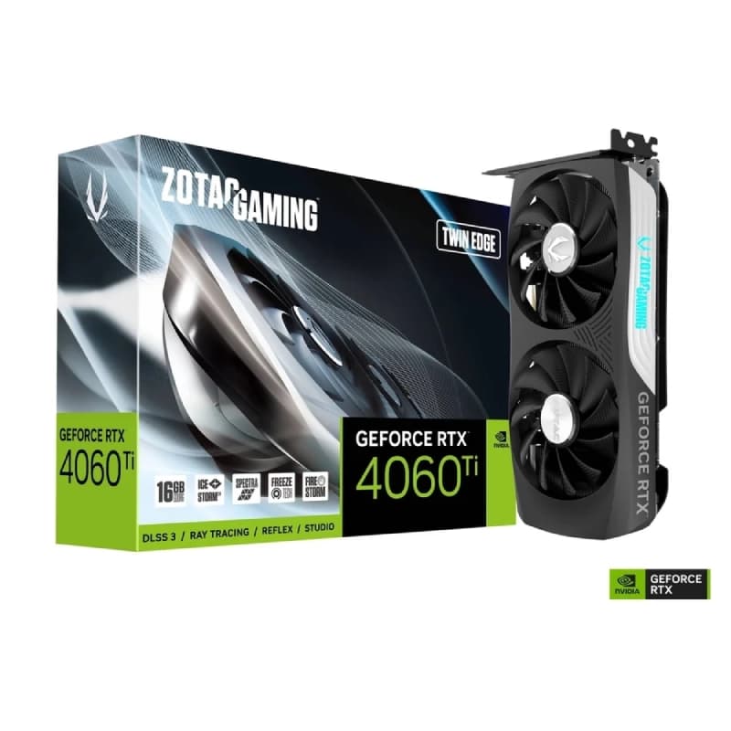 کارت گرافیک زوتک مدل GeForce RTX 4060 Ti 16GB Twin Edge