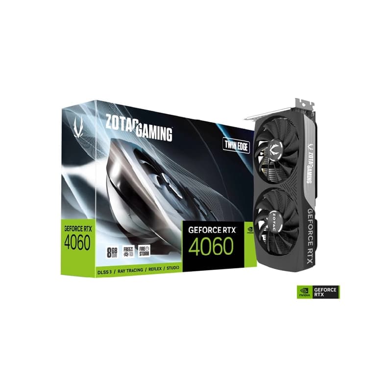 کارت گرافیک زوتک مدل GeForce RTX 4060 Twin Edge 8GB