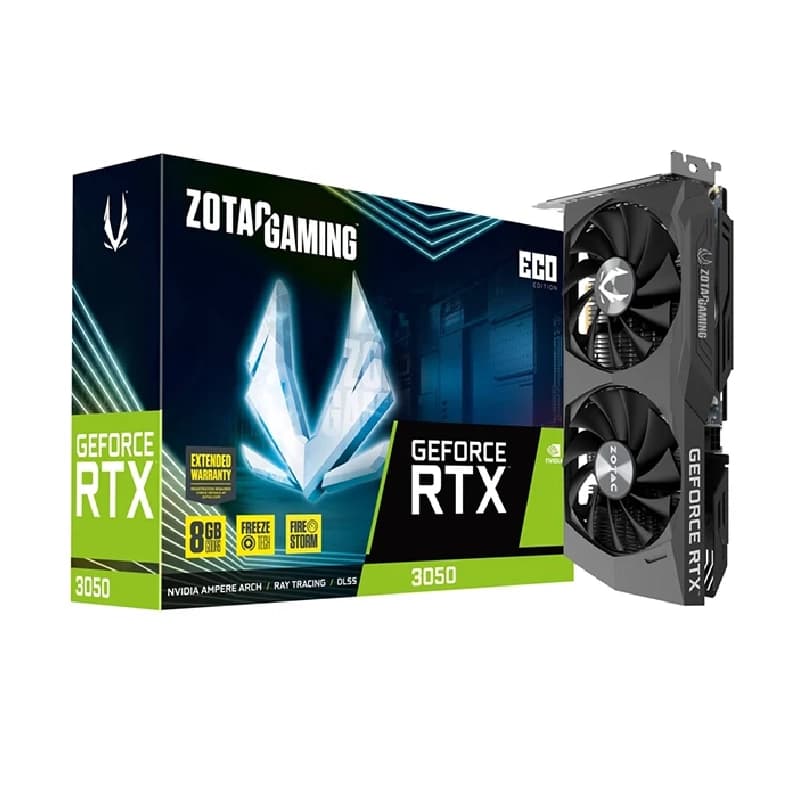 کارت گرافیک زوتک مدل GAMING GEFORCE RTX 3050 ECO 8GB